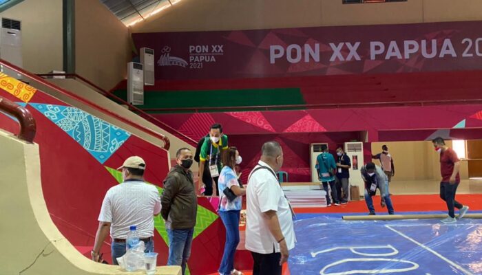 Brimob Polda Sumut Kawal Atlet Kontingen Sumut di PON XX Papua