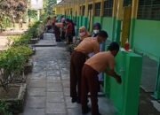 Hari Cuci Tangan Sedunia, Ini Yang dilakukan Sekolah Tingkat SD-SMP di Pegajahan