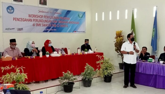 SMK Swasta PAB 12 Saentis Adakan workshop Penyuluhan Program Perundungan Dan Tindak Kekerasan