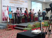 Wakil Bupati Deli Serdang Hadiri Sidang Senat Terbuka Amik Widyaloka Wisuda Tahun Akademik 2020/2021