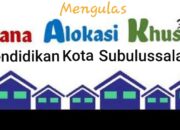 Adanya Program DAK Fisik Pendidikan 2021 Tidak Sesuai, Ini Kata PPTK Kota Subulussalam