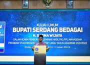 Sampaikan Kuliah Umum, Bupati Sergai Darma Wijaya Motivasi Mahasiswa