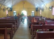 Babinsa Posramil Penanggalan Berikan Himbauan Prokes Kepada Jemaat Gereja GKPPD