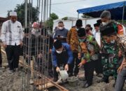 Wabup Deliserdang Lakukan Peletakan Batu Pertama Masjid Abdul Malik