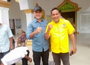 Tinjau Lokasi Pembangunan Pesantren, Ketua DPD Partai Golkar Sumut Datang Ke Labuhan Batu