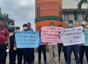 Aksi Depan Poldasu dan BPPW Sumut, GARANSI Bongkar Korupsi Proyek IPA Rp 60 Miliar di Bilah Hilir Labuhanbatu