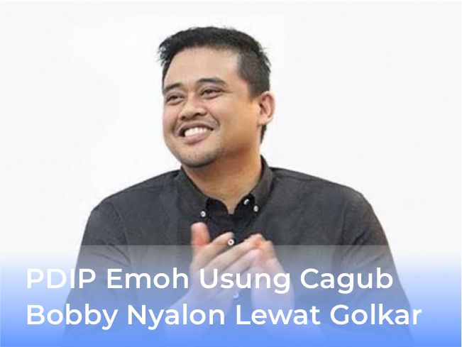 Bobby calonkan gubsu lewat partai golkar Sumber Gambar Teropong Senayan