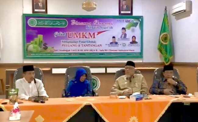 Geliat UMKM menghadapi pasar global sebuah perbincangan Ekonomi berbasis  Syariah