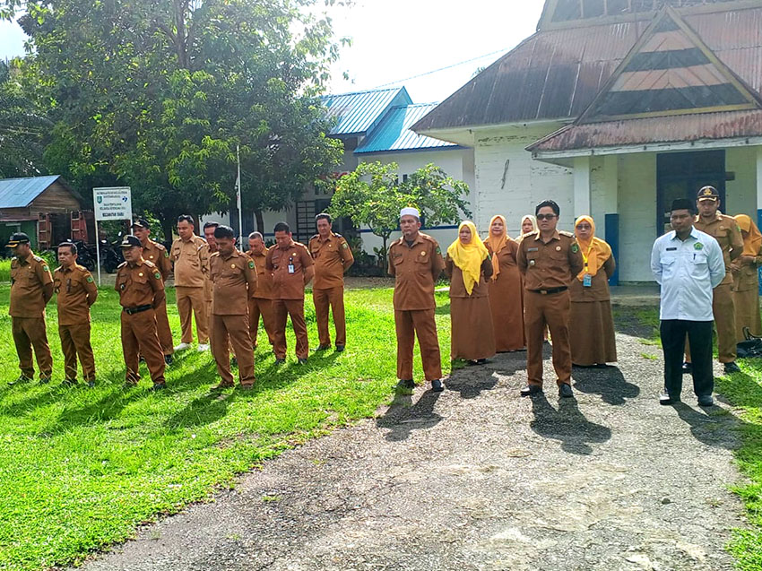 Apel lintas sektoral di kecamatan Siabu Mandailing Natal