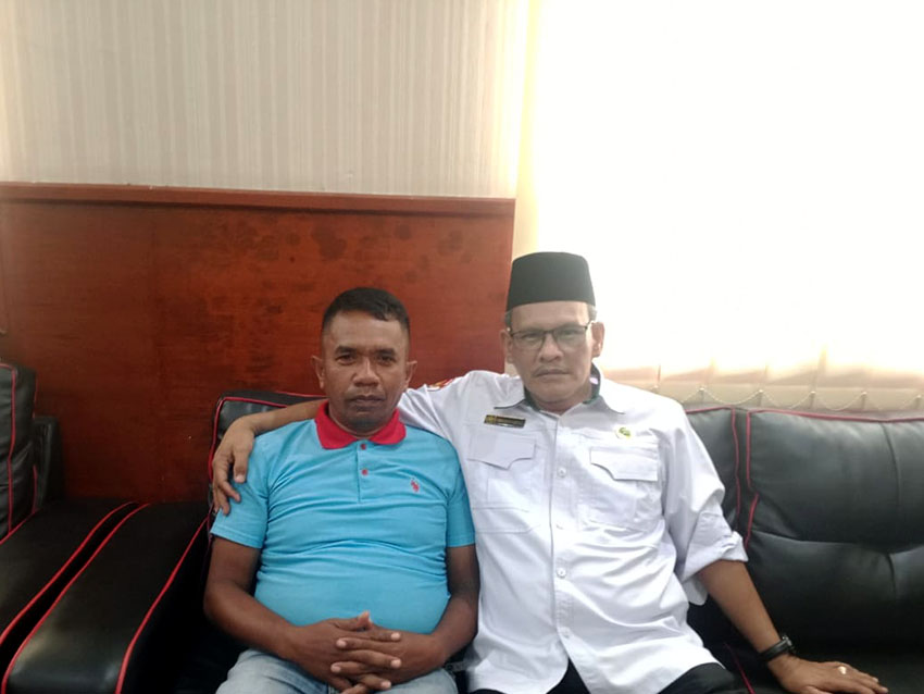 Maranek Hasibuan dan Zakaria wartawan delinews24