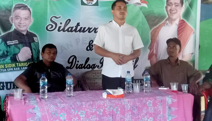 Bacabup Adli Hidayat Sembiring Kunjungi GPK Langkat