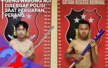 Hendak Tawuran Warung Aci Disikat Polisi