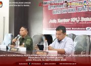 KPU Rakor Persiapan Pembentukan KPPPS Cagub/Cawagub & Cabup Dan Cawabup di Batu Bara.