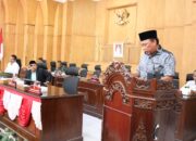 Ir. Edy Noor Bacakan Laporan Pansus Penanggulangan Bencana & Penyampaian Propemperda Batu Bara.