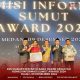 Ketua KPU & Anggota KPU Batu Bara Ikuti Kegiatan KI Sumut Award di Medan.