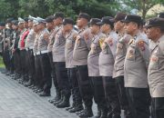 Polres Batu Bara Gelar Apel Kesiapan Pengamanan Malam Pergantian Tahun 2024.