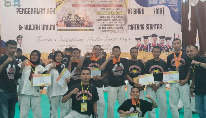 Atlet Tarung Derajat Asahan Raih Juara Umum Kedua Pada Kejurda Tingkat Junior Se-Sumatera Utara