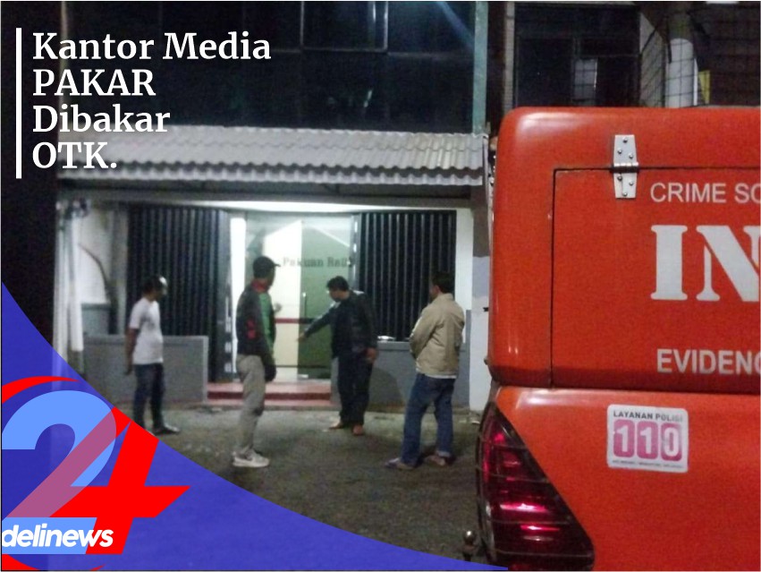 Kantor media PAKAR dibakar OTK