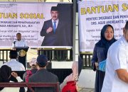 Solidaritas Lapas Labuhan Ruku Serahkan Bansos Kepada Keluarga WBP.