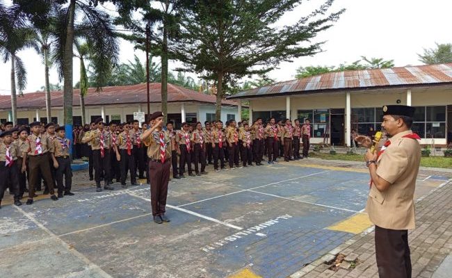 PASTI Gelar Lomba Perkemahan Penggalang Penegak (LP3) Ke V Di Ponpes Al-Mukhlisin Deli Serdang