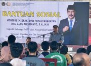 Lapas Labuhan Ruku Bagikan 93 Paket Bansos Bagi Keluarga WB Kurang Mampu.