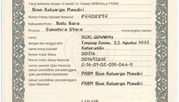Dugaan Pemalsuan Ijazah.