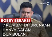 Dari Kadis hingga Inspektorat, 7 Nama yang Dicoret Bobby Nasution dalam 2 Bulan!