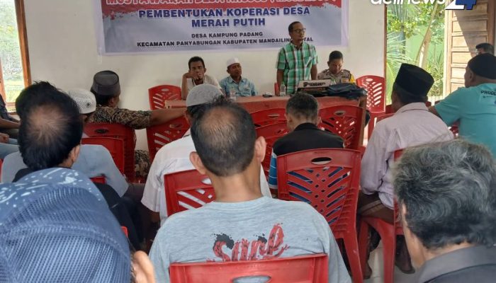 Musdesus pembentukan Koperasi Desa Merah Putih Kampung Padang, Terbentuk