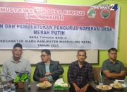 Camat Siabu Hadiri Musdes Pembentukan KMP Desa Tangga Bosi II