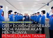 Pembekalan di SMA Taruna, Wamen Ossy Dorong Generasi Muda Pahami Pentingnya Pengelolaan Tanah