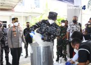 4,5 Kilogram Sabu Dimusnahkan di Lanal TBA, Bukti Kuat Sinergitas Aparat Negara