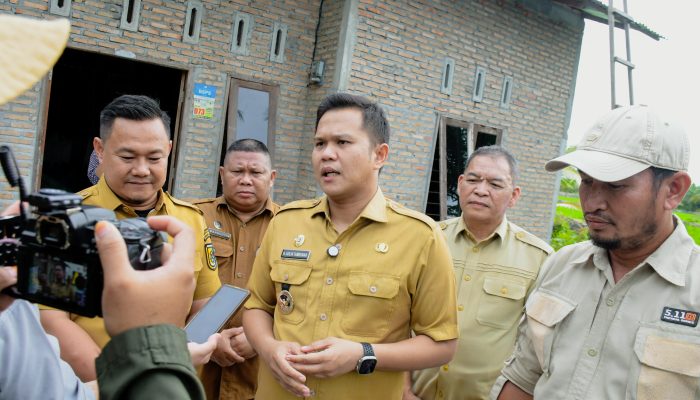 Korban Angin Puting Beliung Dapatkan Bantuan Cepat Pemkab Sergai