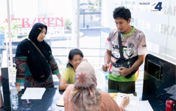 Lewat Program PELATARAN, Masyarakat Bisa Dapatkan Layanan Pertanahan di Akhir Pekan
