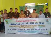 Camat Siabu Hadiri Sosialisasi Jaksa Garda Desa Di Balai Desa Tanjung Sialang
