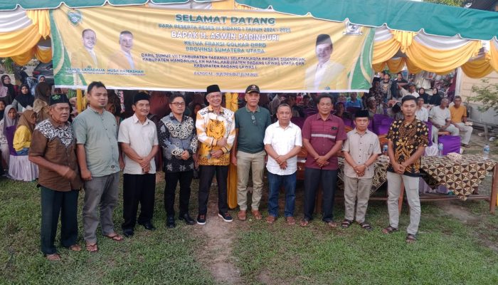 Anggota DPRD Sumut Aswin Parinduri Janjikan Perbaikan Infrastruktur untuk Sihepeng Raya