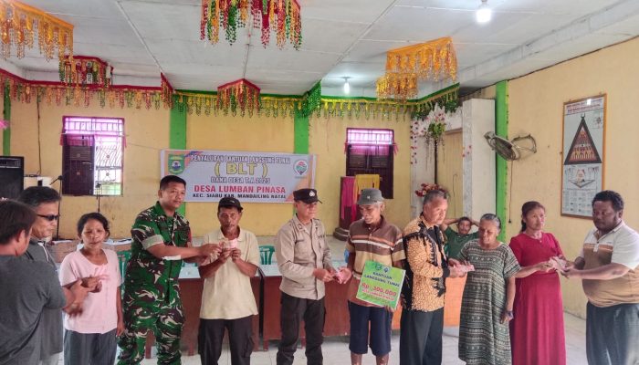 Pemerintah Desa Lumban Pinasa Gelar Pembagian BLT Dana Desa dan Layanan Pembayaran PBB