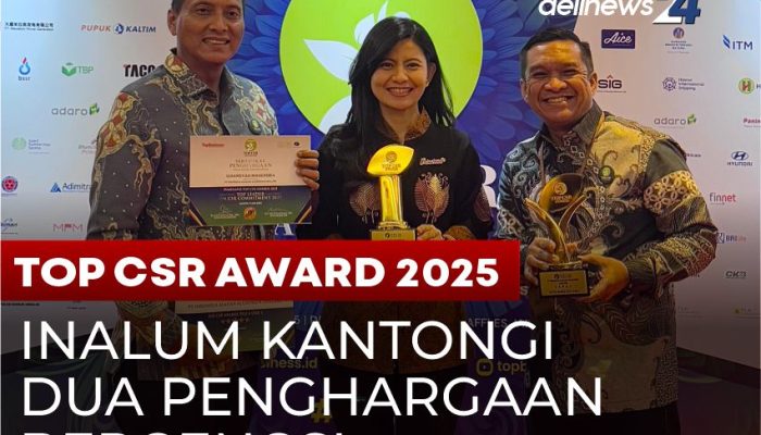 INALUM Kantongi Dua Penghargaan CSR Bergengsi 2025