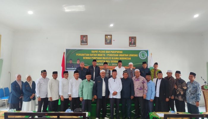 MUI Deli Serdang Pilih Ketua PAW Isi Kekosongan Pimpinan