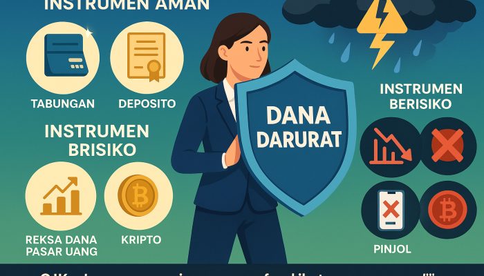 Emergency Fund Jangan Sampai ‘Emergency’: Pilih Instrumen yang Tepat