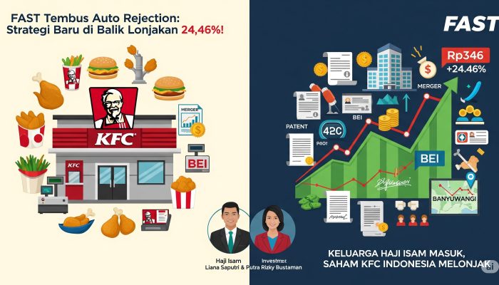 Efek Domino Restrukturisasi Bisnis: Saham KFC Indonesia Melonjak
