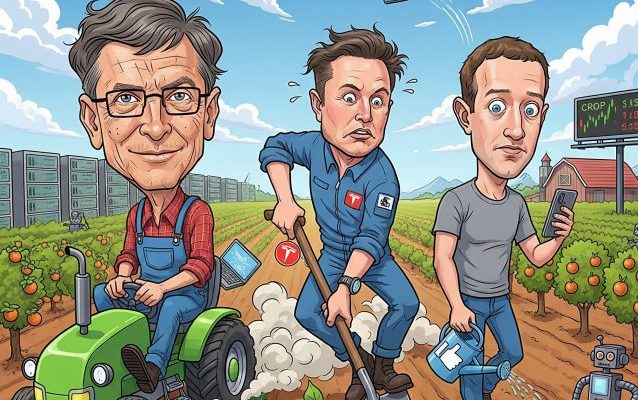 Miliarder Teknologi Berbondong-Bondong Investasi di Sektor Pertanian, Apa yang Mereka Cari?