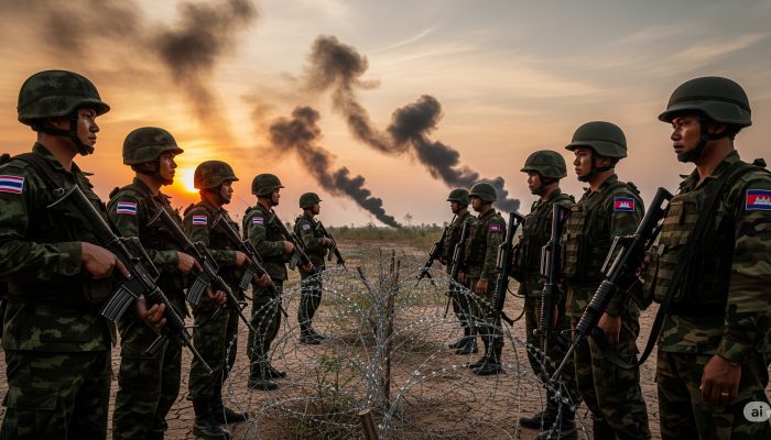 Bentrokan Militer di Segitiga Zamrud: Thailand dan Kamboja Turunkan Hubungan Diplomatik