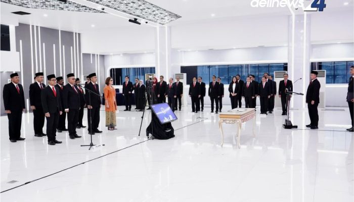 Lantik Jabatan Baru di Lingkup Eselon II, Menteri Nusron Ingatkan 80% Tugas Pokok Kementerian ATR/BPN adalah Pelayanan