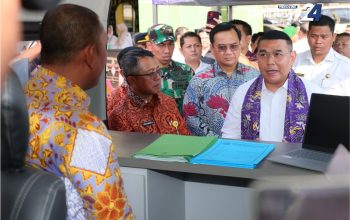 Tinjau Layanan Sertipikat Keliling di Kabupaten Tangerang, Wamen Ossy: Wujud Peningkatan Pelayanan Publik