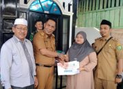 Camat Panyabungan Utara Hadiri Penyaluran BLT Di Desa Suka Ramai Dan Desa Mompang Julu.