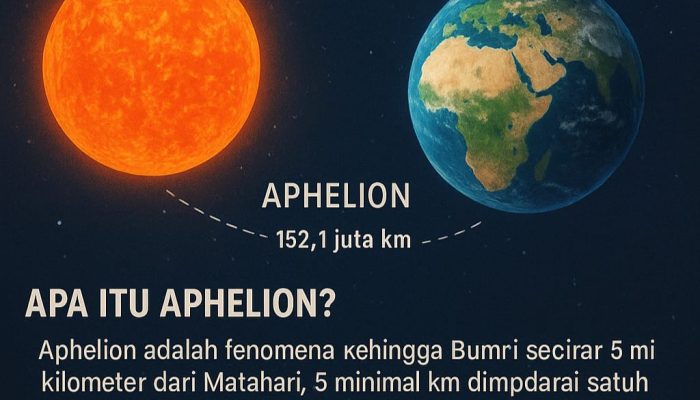 Fenomena Aphelion LAPAN Tegaskan Tidak Berdampak pada Cuaca