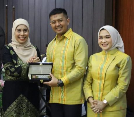 Sekretaris Daerah Kota Tanjungbalai Nurmalini Marpaung Hadiri Pisah Sambut Dandim 0208/Asahan
