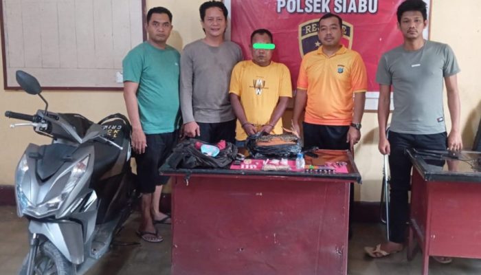 Polsek Siabu Ringkus Seorang Pengedar Narkoba