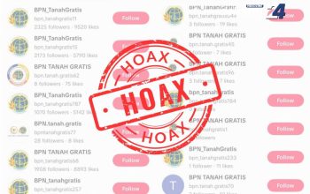 Hoaks “BPN Tanah Gratis” Beredar di TikTok, Kementerian ATR/BPN Imbau Masyarakat Waspada