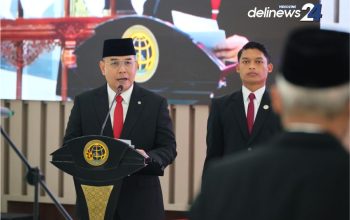 Lantik Pejabat Struktural, Wamen Ossy Ajak Jajaran Mengabdi kepada Negara dengan Penuh Dedikasi